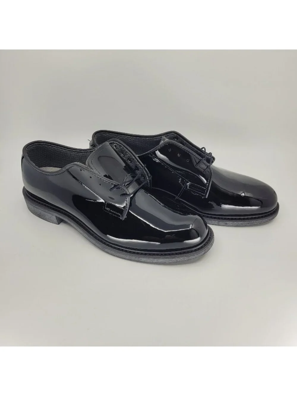 Altama High Gloss Dress Oxfords Military Spec Uniform Men's Size 10 E Wide Shoes